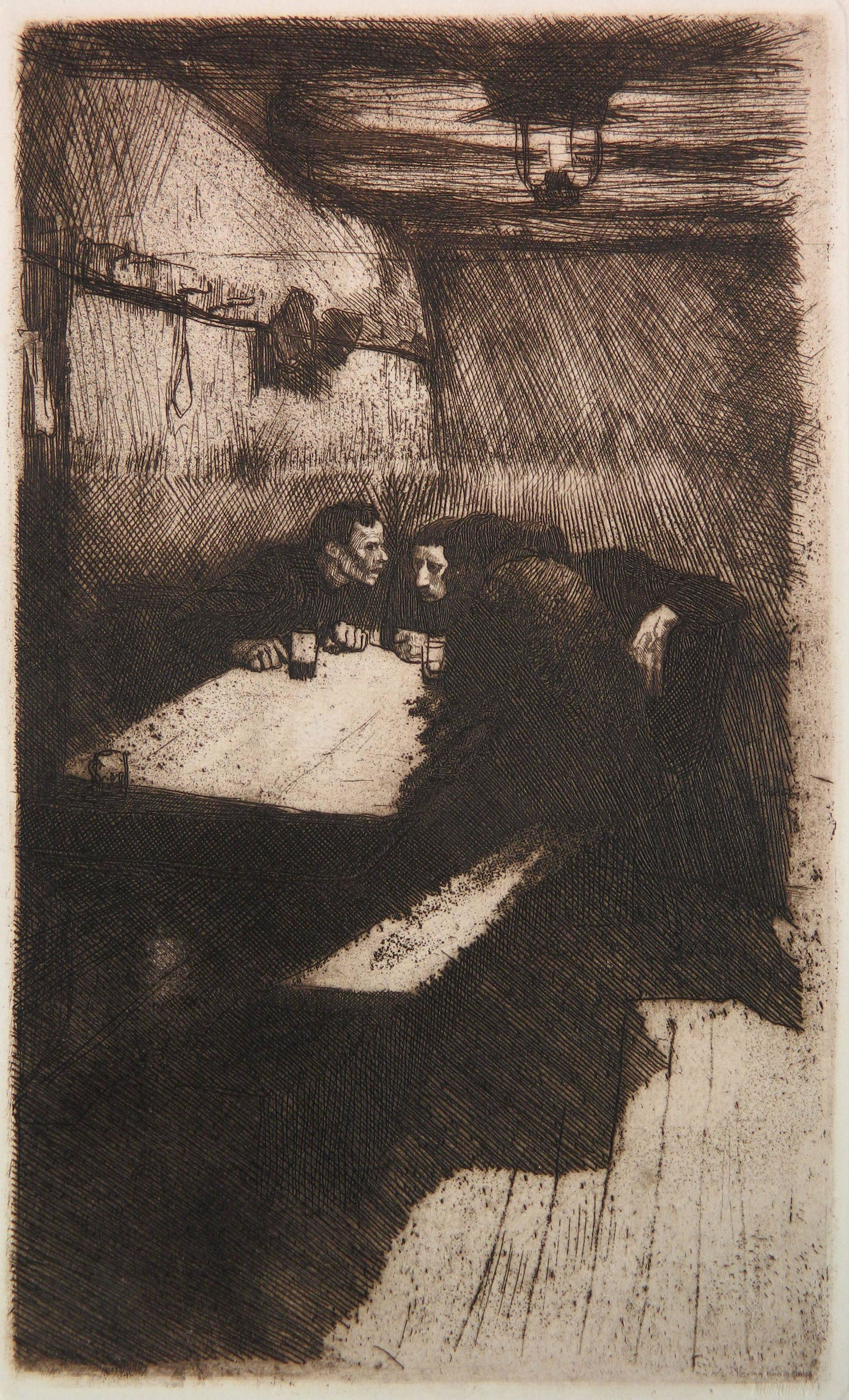 Kathe Kollwitz etching (1 of 3)