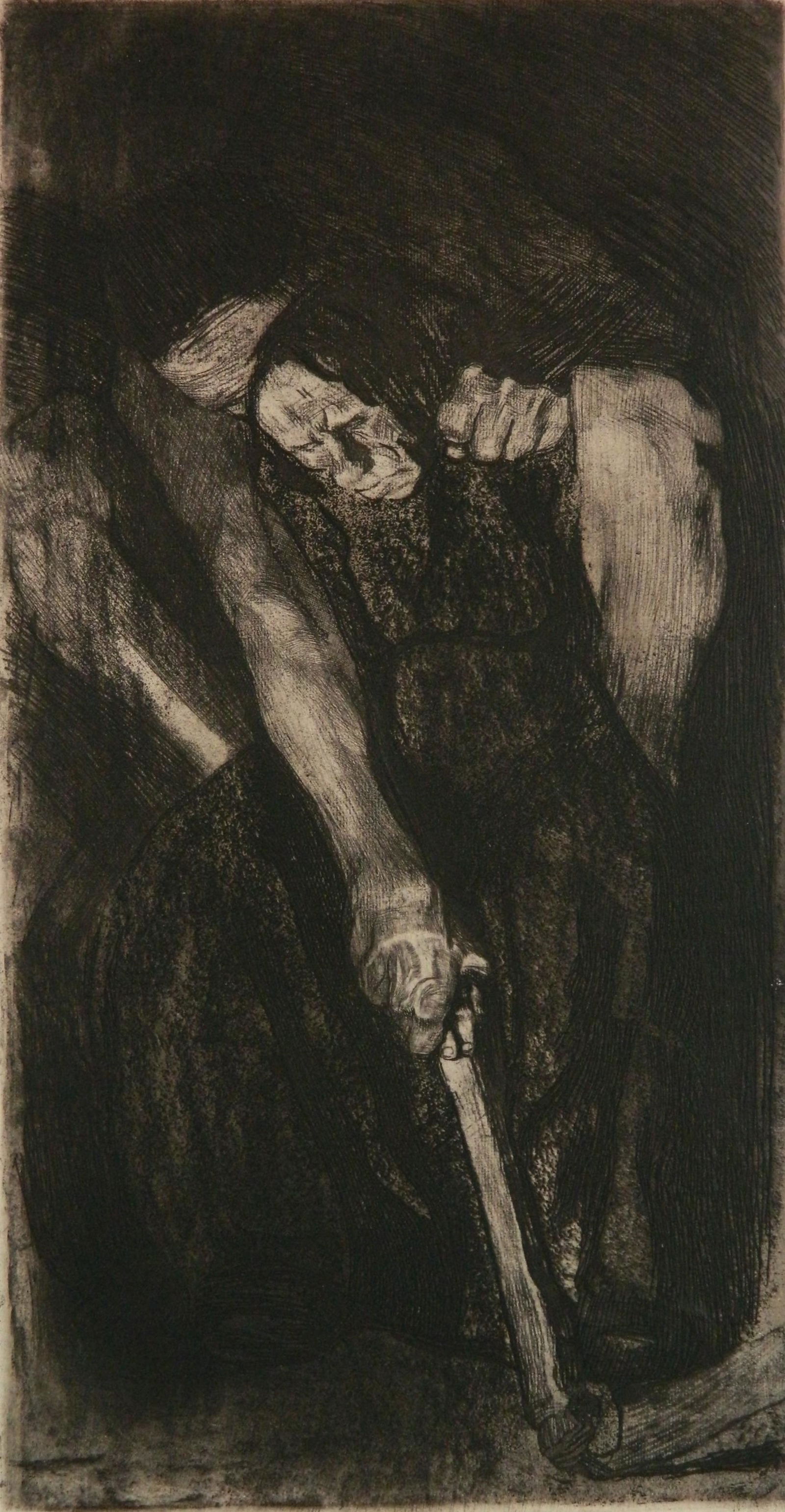 Kathe Kollwitz etching (1 of 3)