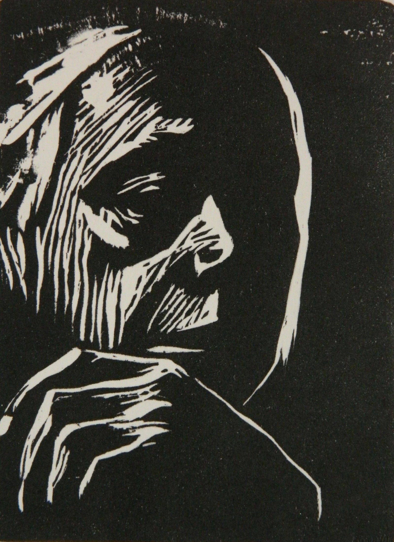 Kathe Kollwitz woodcut (1 of 3)