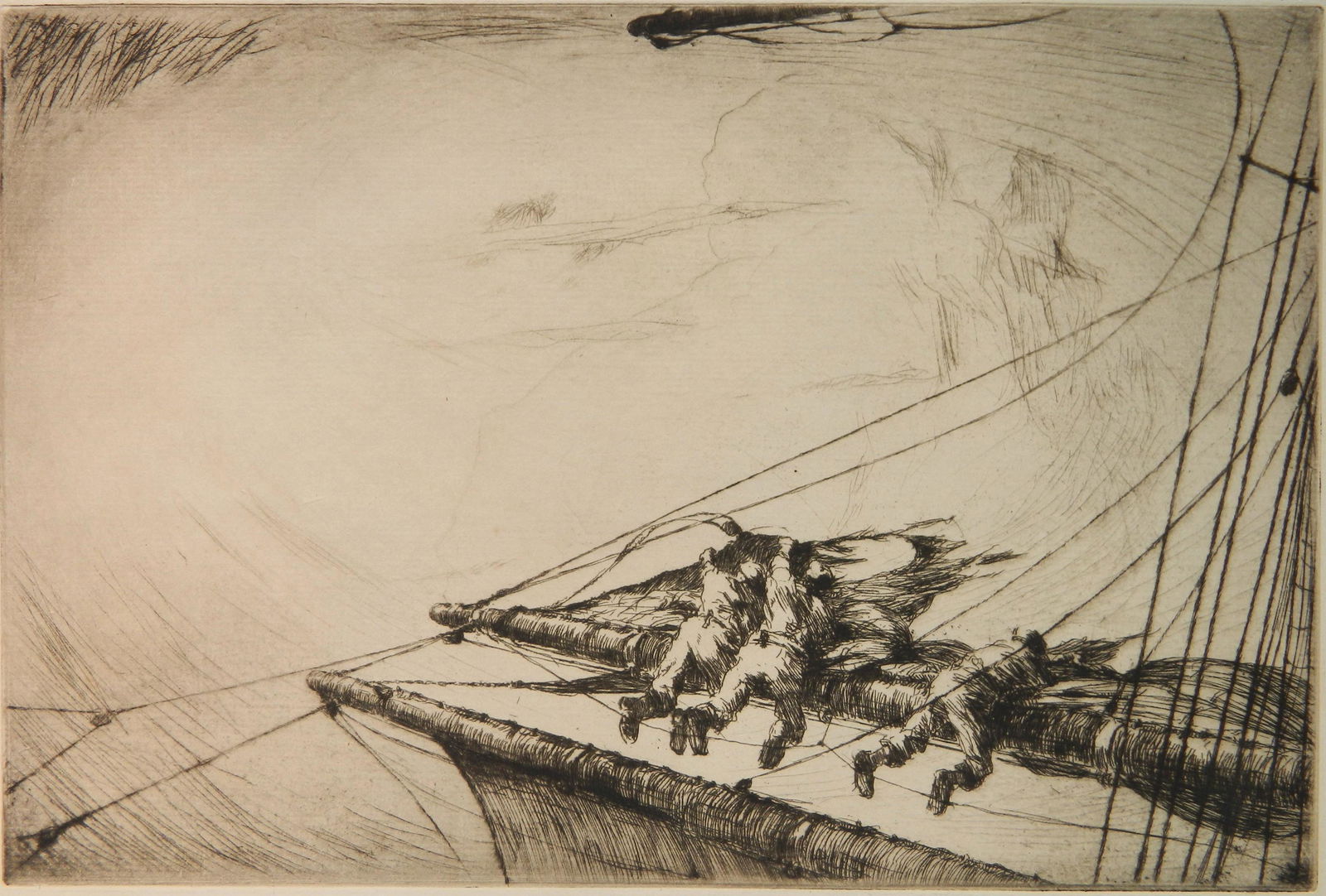 Arthur Briscoe etching (1 of 4)