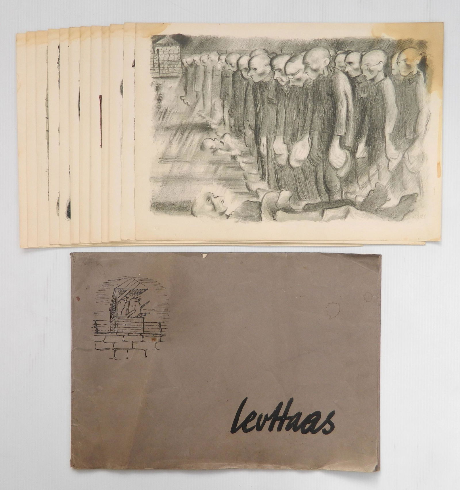 Leo Haas portfolio of 12 lithographs (1 of 9)