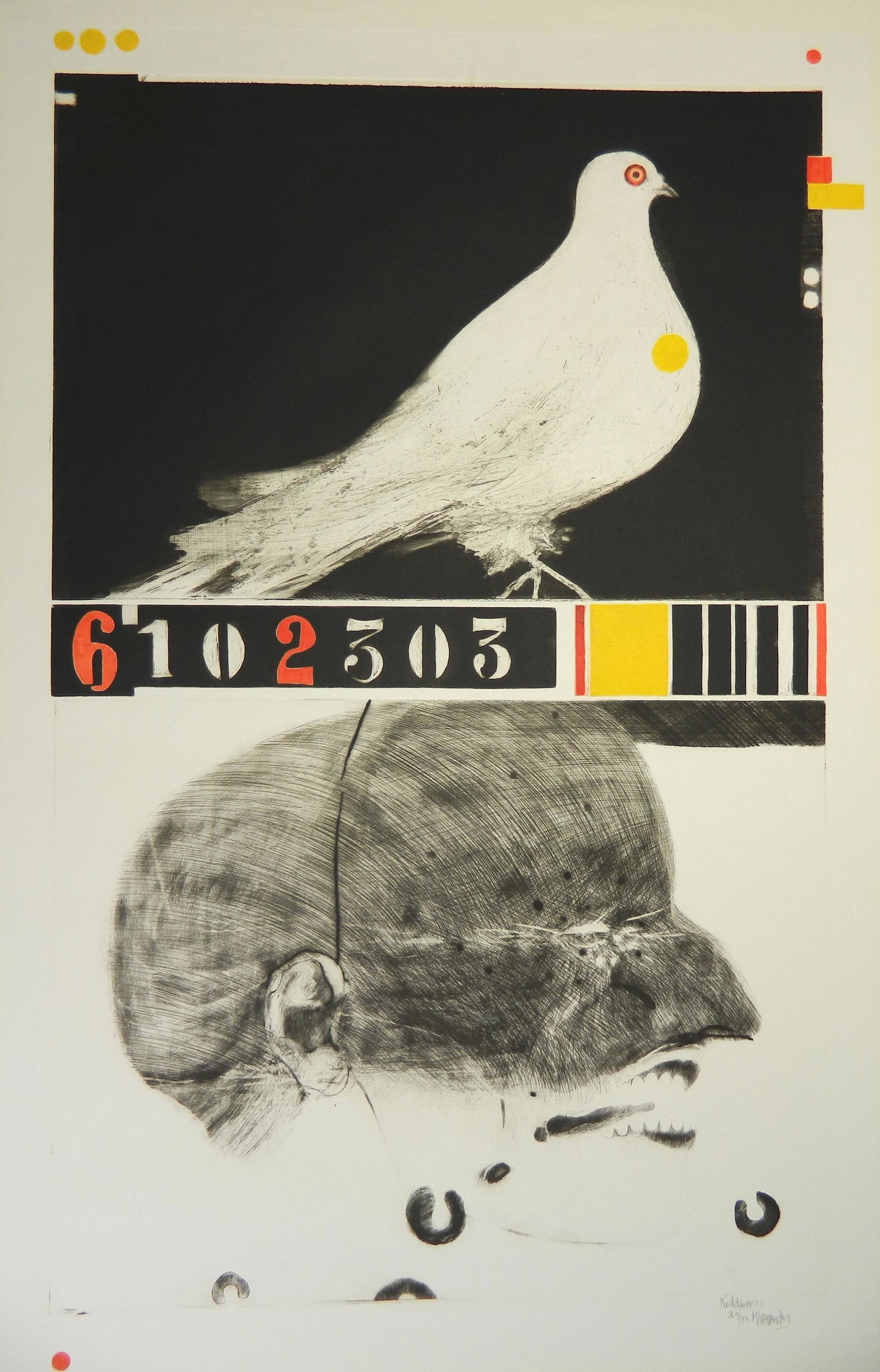 Mauricio Lasansky etching (1 of 4)