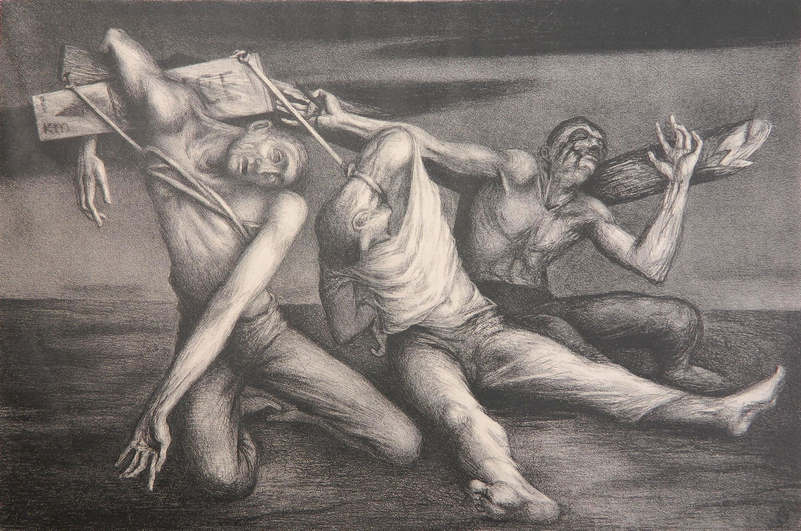 Benton Spruance lithograph (1 of 5)