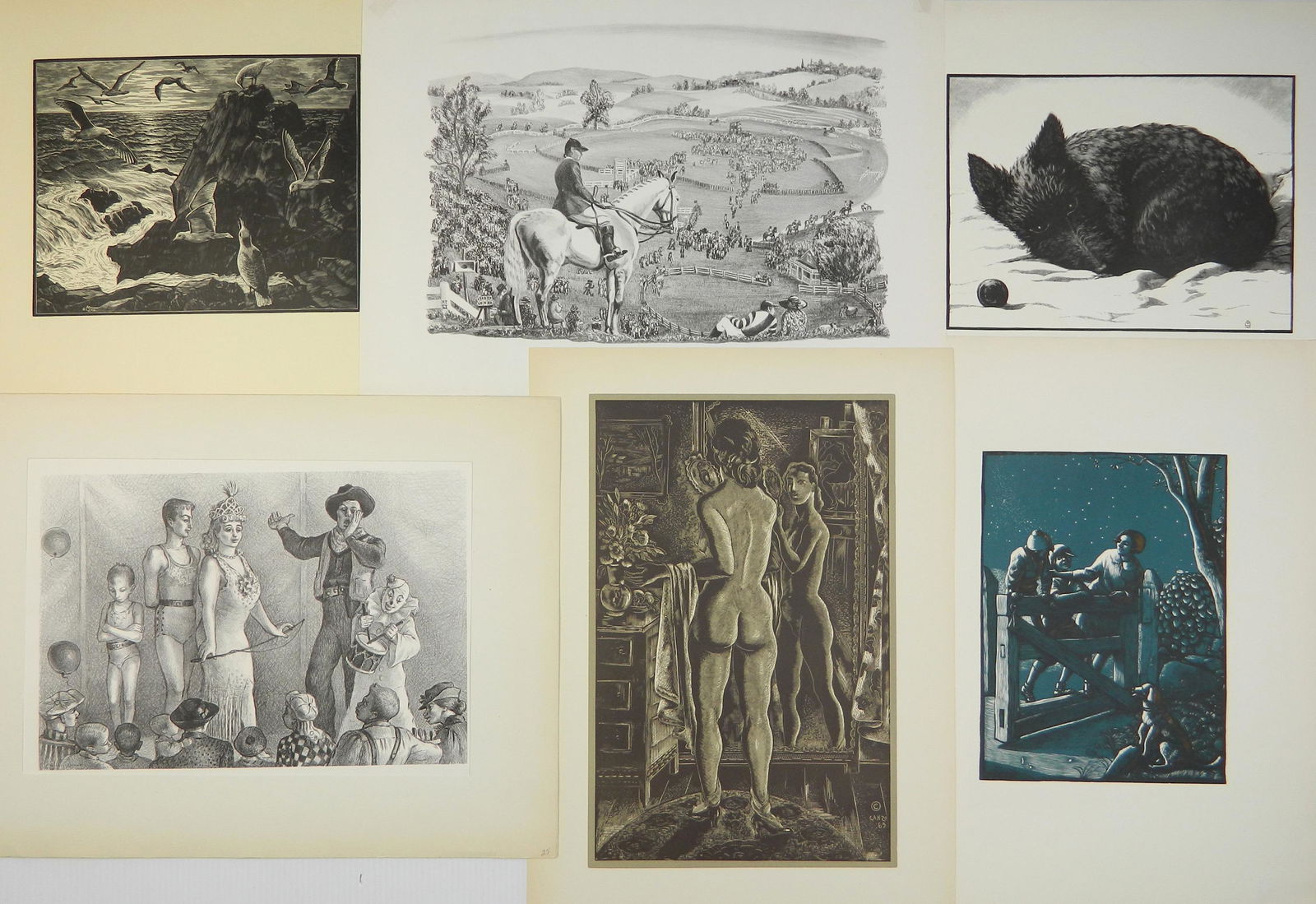 6 American Artist's Group publications (1 of 7)