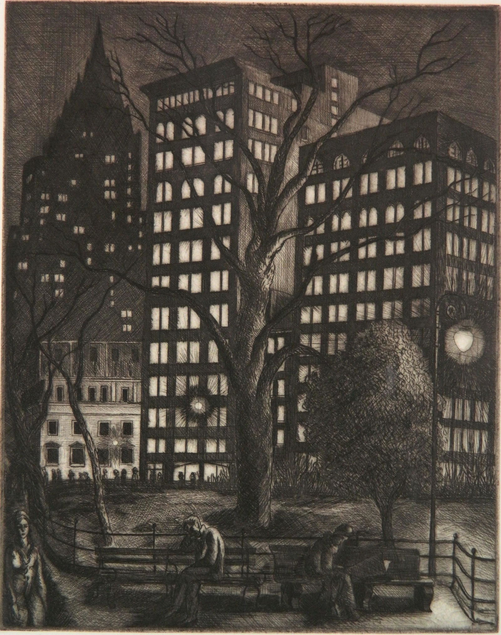 Ernest Fiene etching (1 of 4)