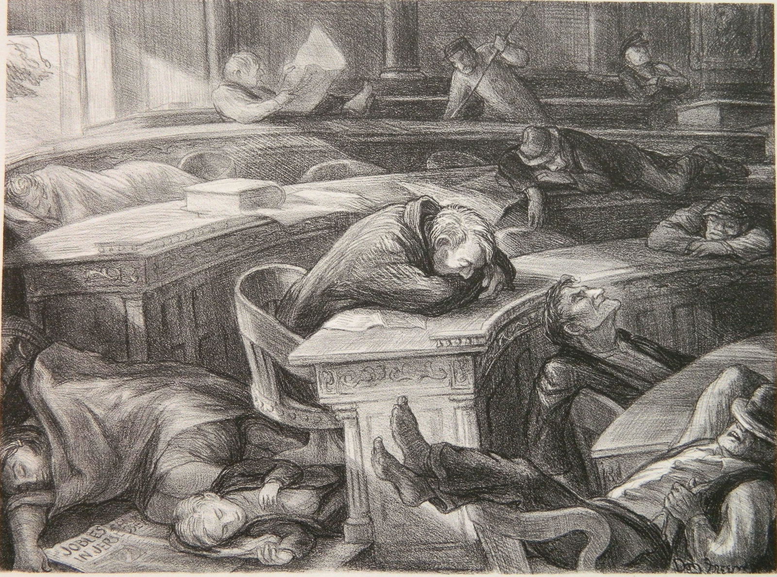 Don Freeman lithograph (1 of 4)