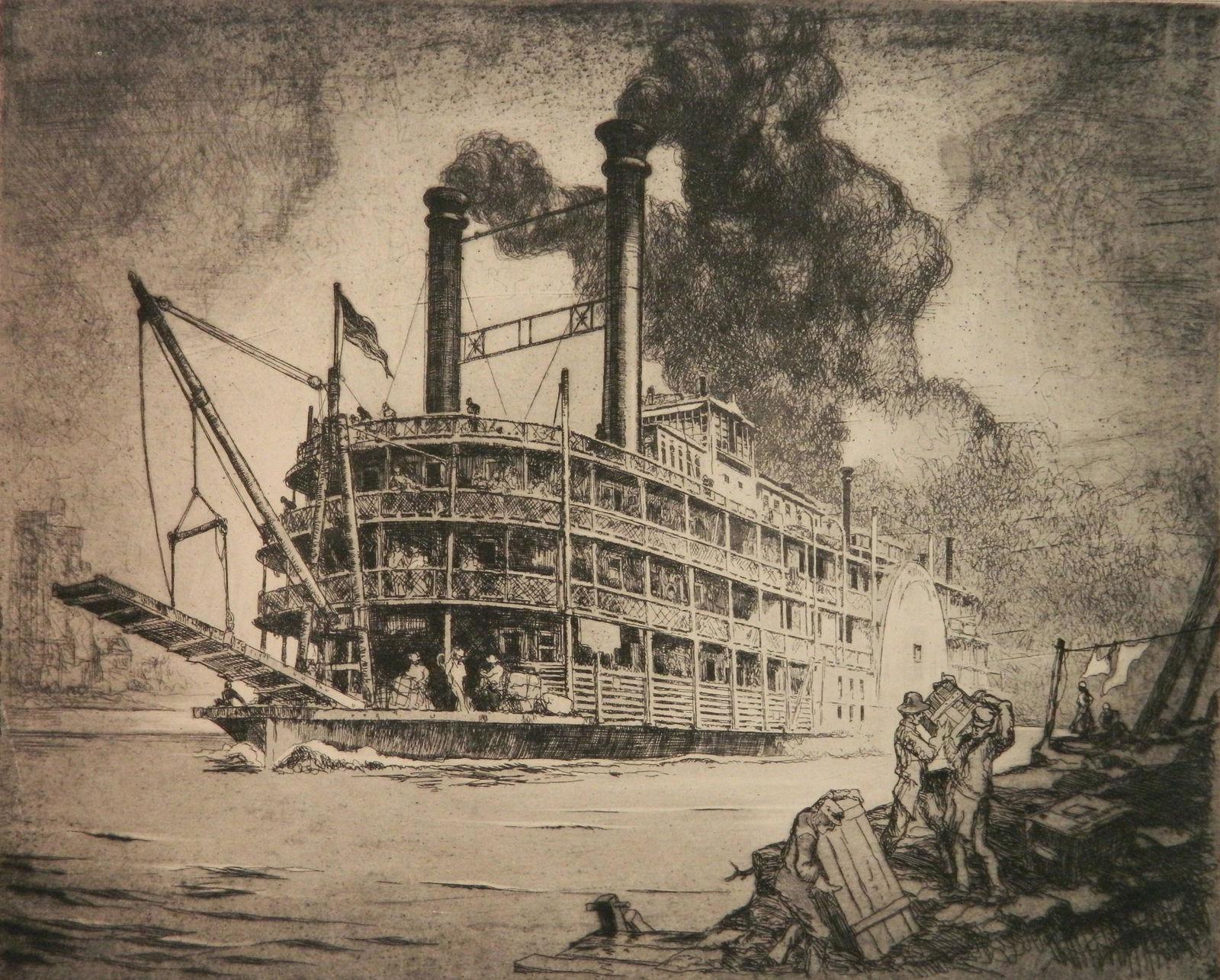 Otto Kuhler etching (1 of 3)