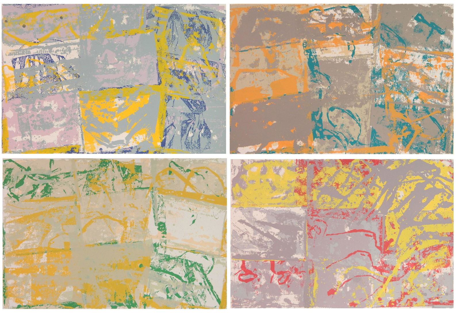 15 Walter Darby Bannard serigraphs (1 of 6)