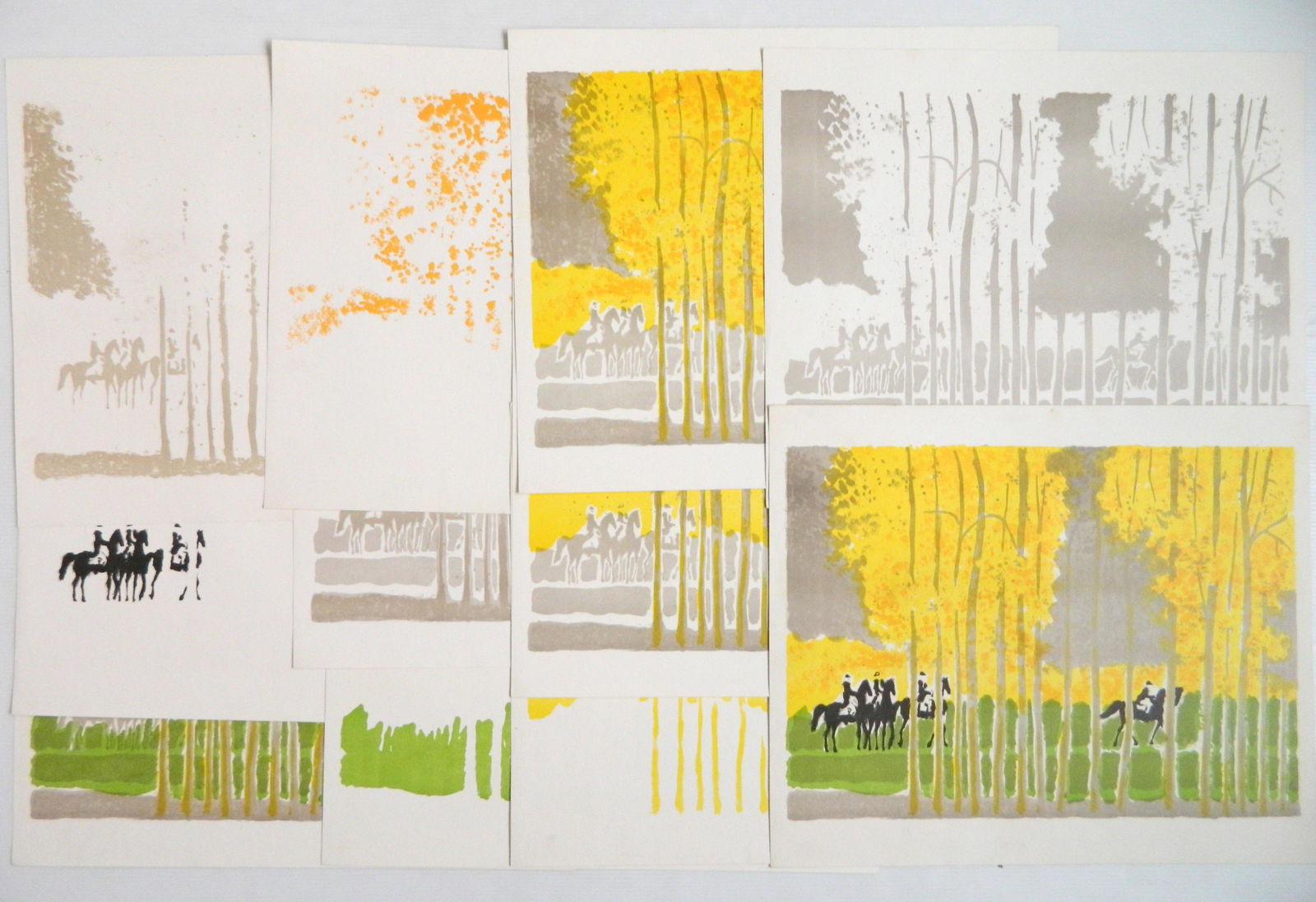 11 Andre Brasilier lithographs (1 of 7)