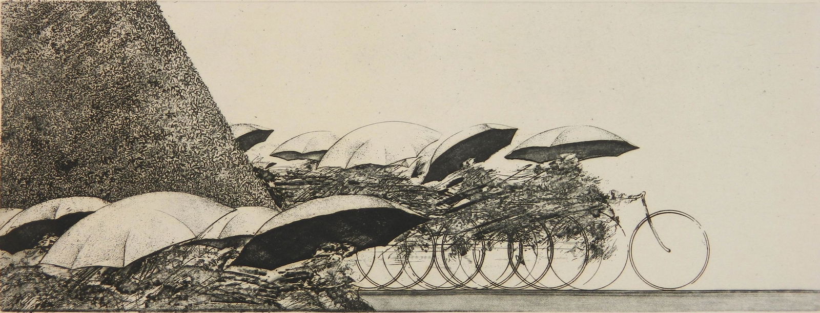 Shigeki Kuroda etching (1 of 4)