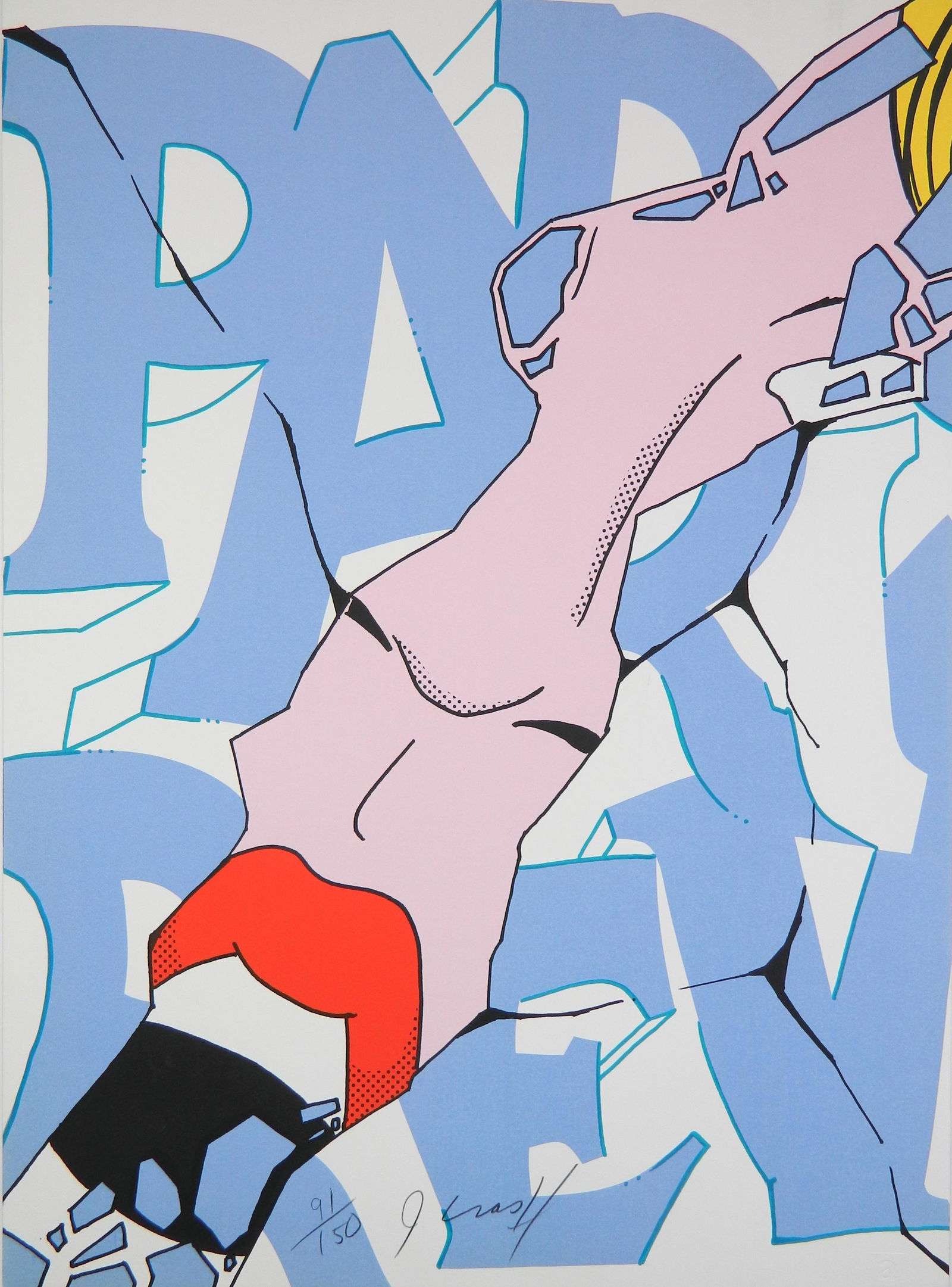 John ''Crash'' Matos silkscreen (1 of 5)