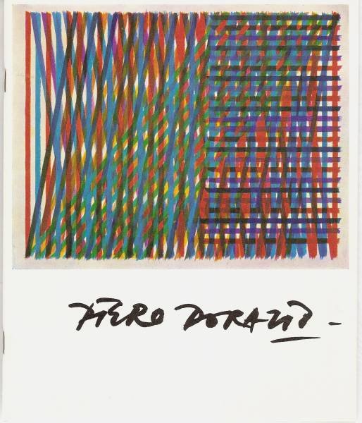 Piero Dorazio exhibition catalog: 10 copies of ''The Work of Piero Dorazio''- Catalogue of an Exhibition sponsored by The Print Club of Cleveland and The Cleveland Museum of Art 1965, edition 2000, 21 black and white illustrations.