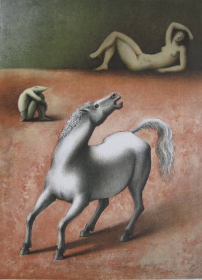 20th c. European lithographs: 20th c. Contemporary European School- 6 lithographs in colors as published by The Collector's Guild, artist include Allen, M. Jesus de Sola, G. Portoles, Aguilar-More and L. Cordes.