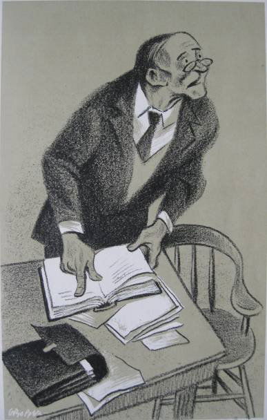 William Gropper lithograph: William Gropper- ''Coke Said...''- lithograph in two colors, signed in pencil, very good condition. 12 x 7 1/2''