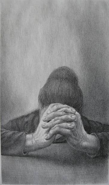 John Mc Clellan lithograph: John McClellan- ''Despair''- lithograph, 1952, signed, dated and inscribed 'Ed. 60' in pencil, very good condition. 12 x 7 3/4''