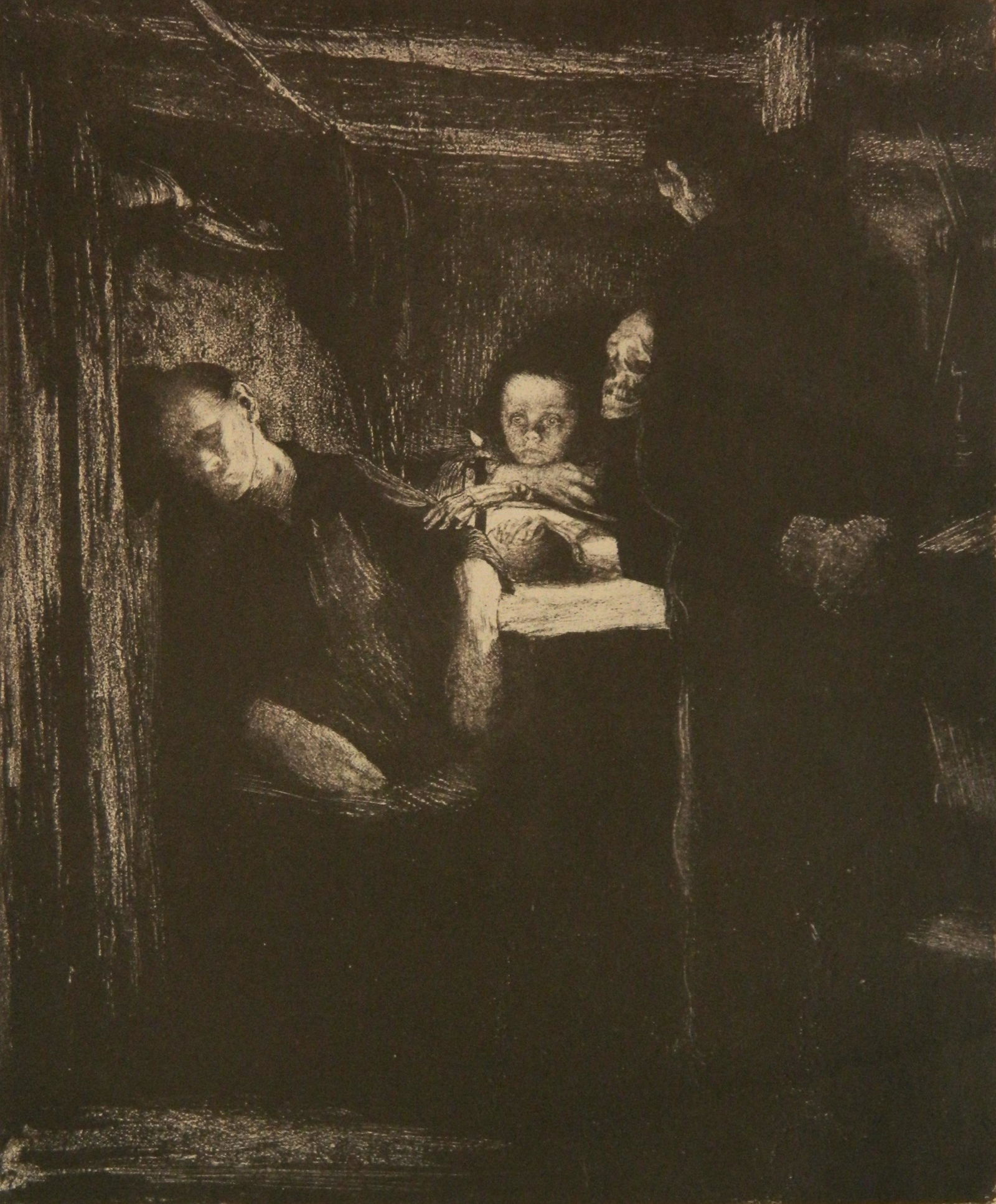 Kathe Kollwitz lithograph (1 of 4)