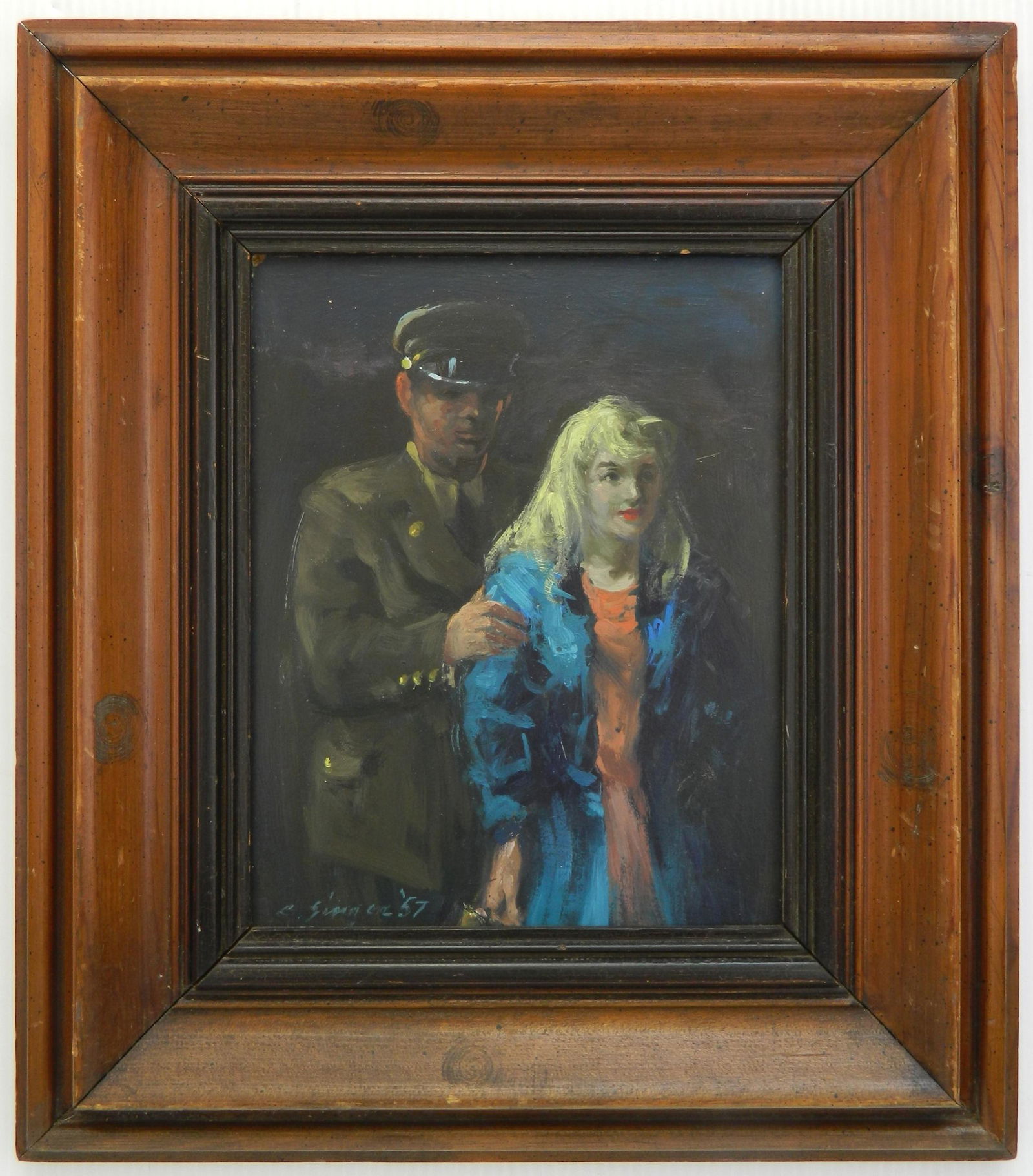 Clyde Singer oil (1 of 5)