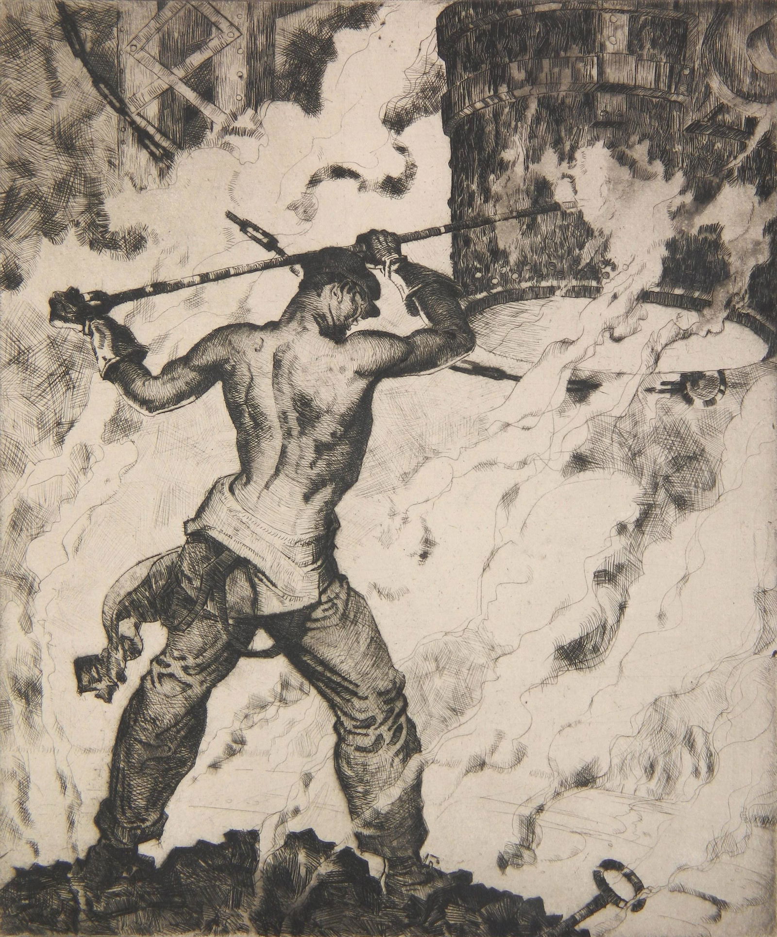 James Allen etching (1 of 4)