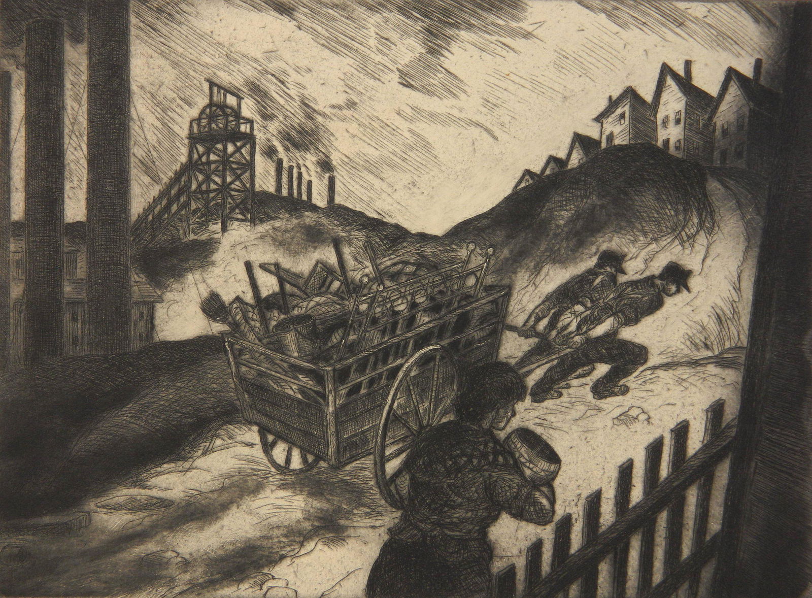 Michael Gallagher etching (1 of 4)