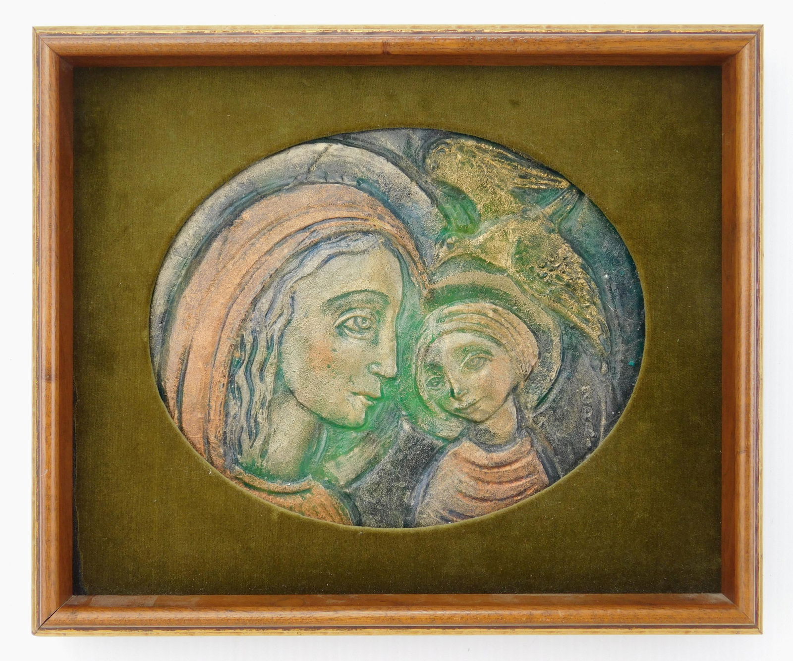 Edris Eckhardt glass plaque (1 of 4)
