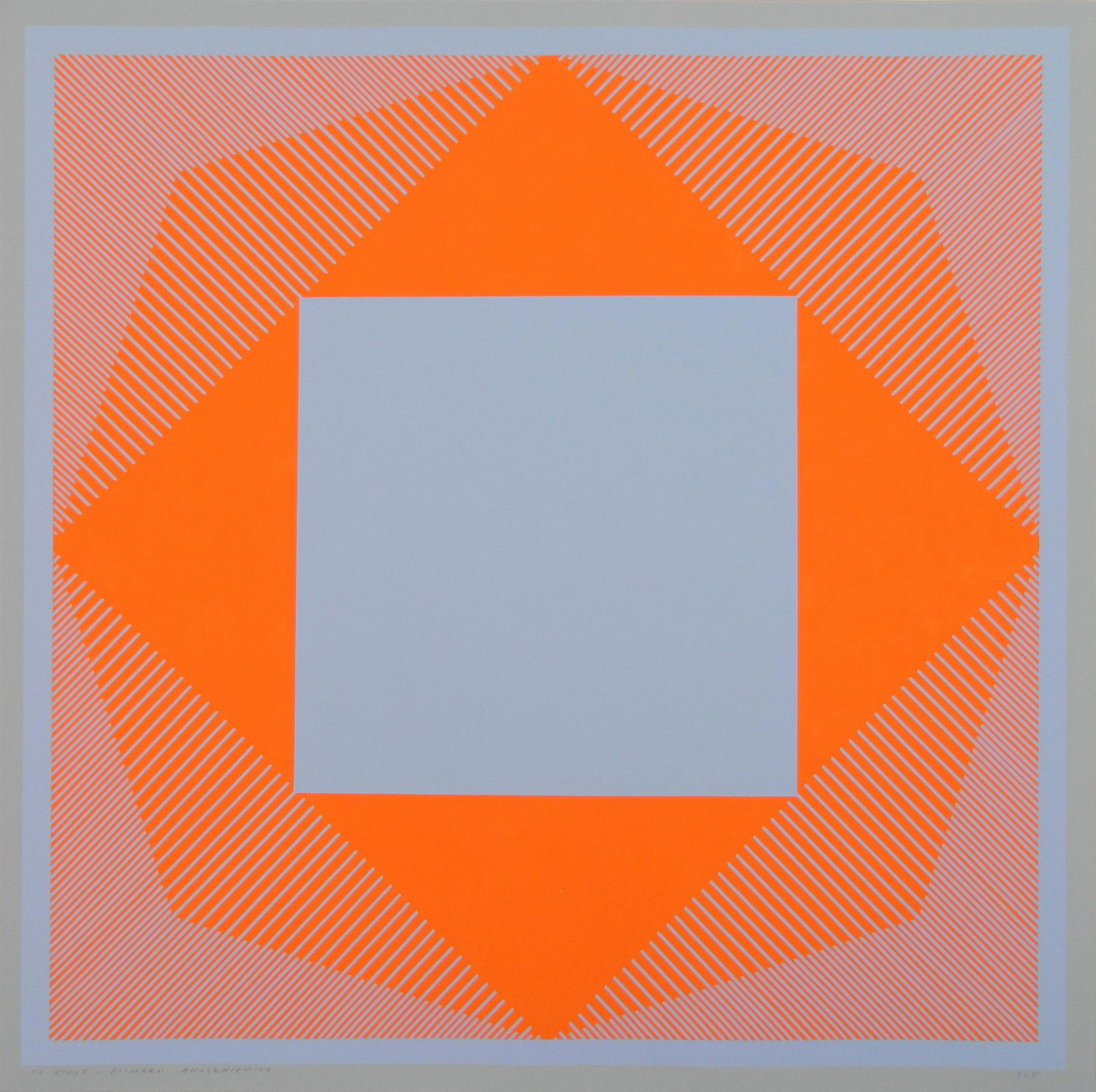 Richard Anuszkiewicz serigraph (1 of 4)