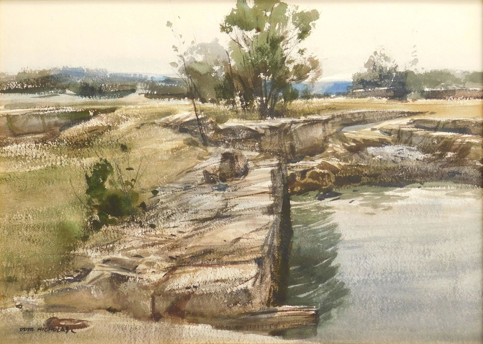 Thomas A. Nicolas watercolor (1 of 4)