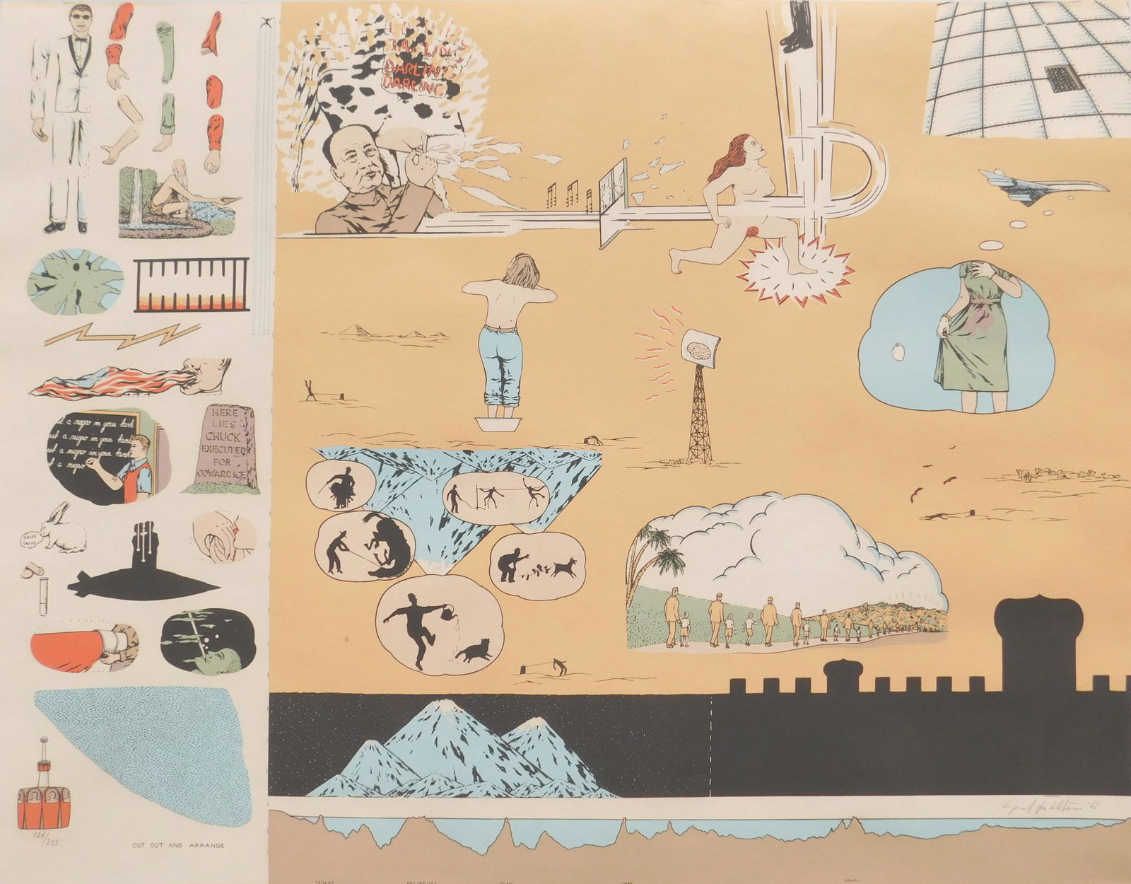 Oyvind Fahlstrom serigraph (1 of 4)