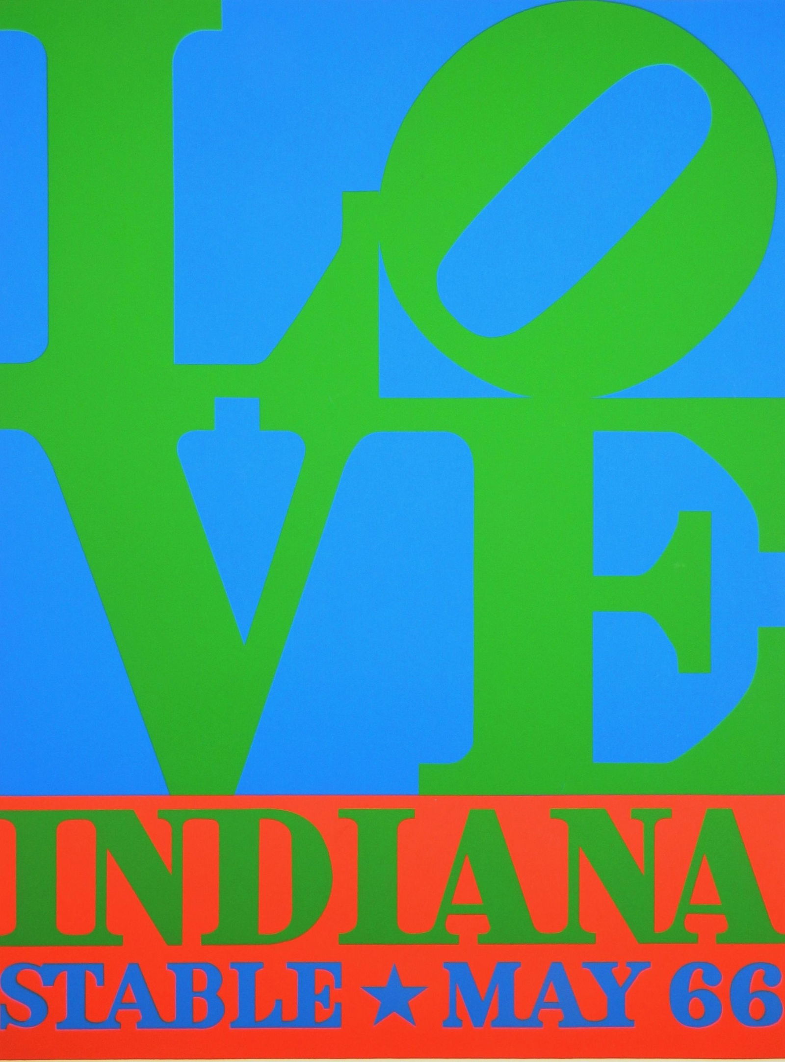 Robert Indiana serigraph (1 of 4)