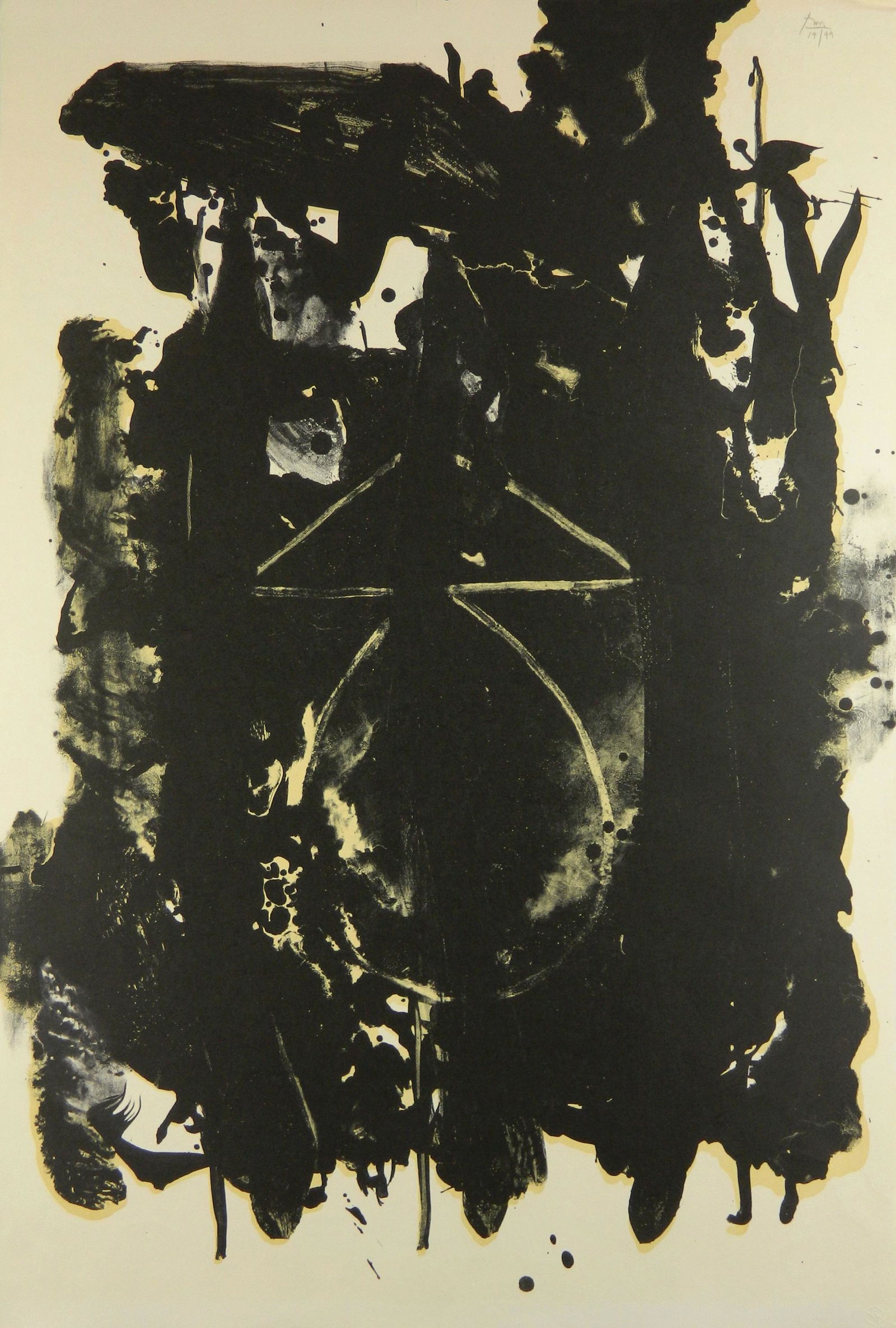 Robert Motherwell lithograph (1 of 6)