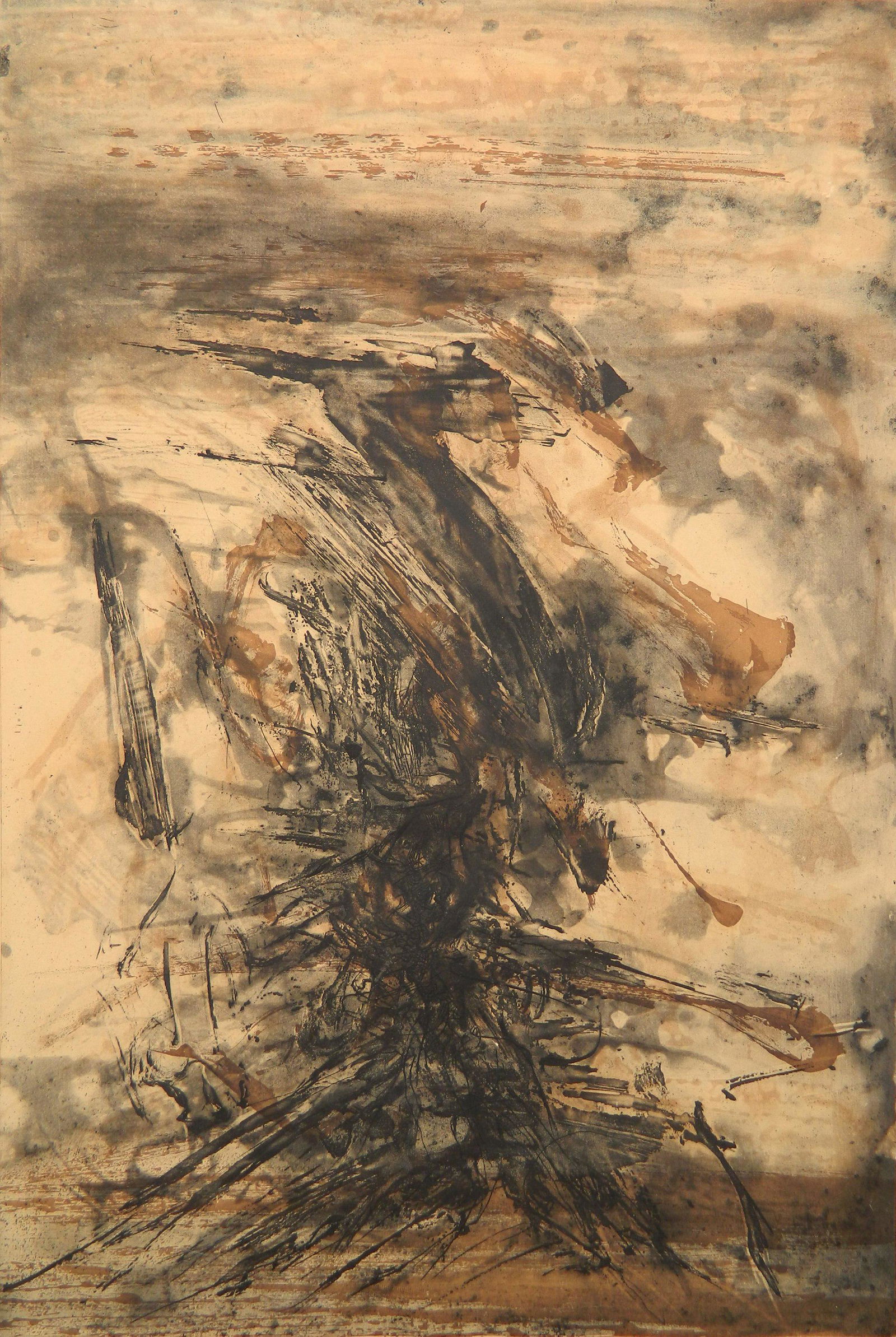 Zao Wou-Ki etching and aquatint (1 of 4)