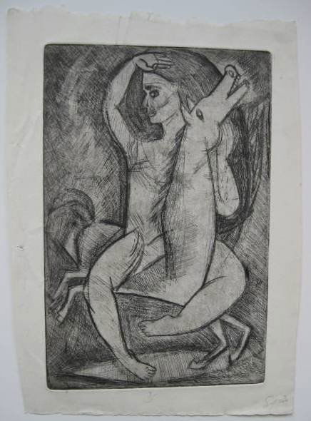 Mary Spain 28 prints: Mary Spain (American 1934-1983)- Untitled- 28 prints, various mediums and subject. various sizes