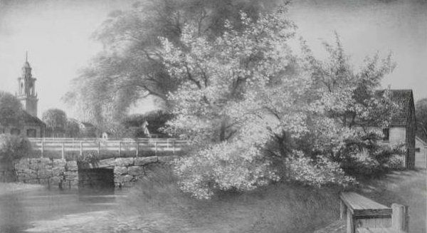 Stow Wengenroth lithograph: Stow Wengenroth- ''May Morning'' (Stuckey 240)- lithograph, 1957, signed and annotated 'Ed./55' in pencil, very good condition. 8 13/16 x 15 15/16'' 22.4 x 40.5 cm