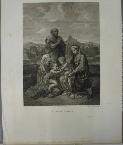 19th c. European School 39 engravings: 19th c. European School- 39 engravings, including after N. Poussin, after Raphael, after G. Reni, after J. Ribera and after Rembrandt, staining and foxing. various sizes For complete set of images of