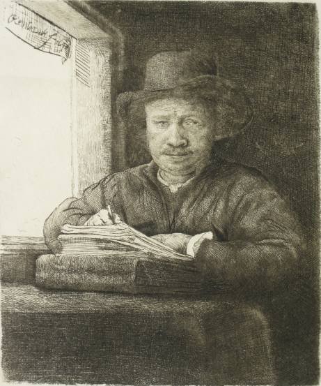 A. Durand- after Rembrandt etching
