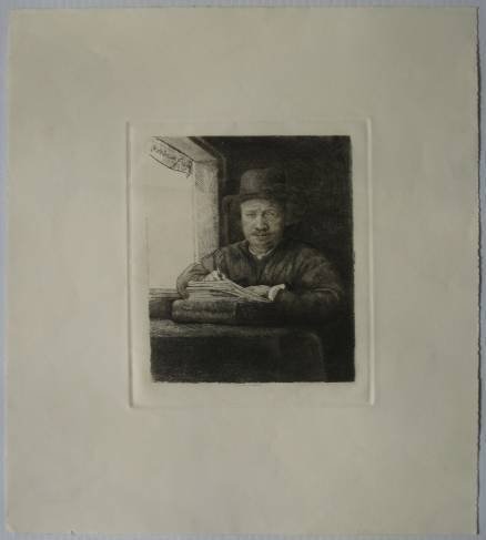 A. Durand- after Rembrandt etching - 2