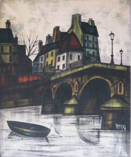 Petras oil- Parisian Scene
