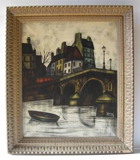 Petras oil- Parisian Scene - 2