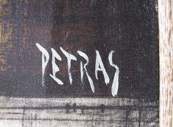 Petras oil- Parisian Scene - 3