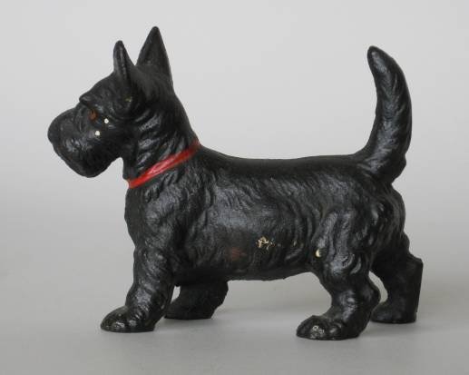 Cast iron Scottie dog door stop - 2