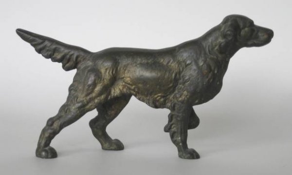 Cast iron door stop- Setter - 2