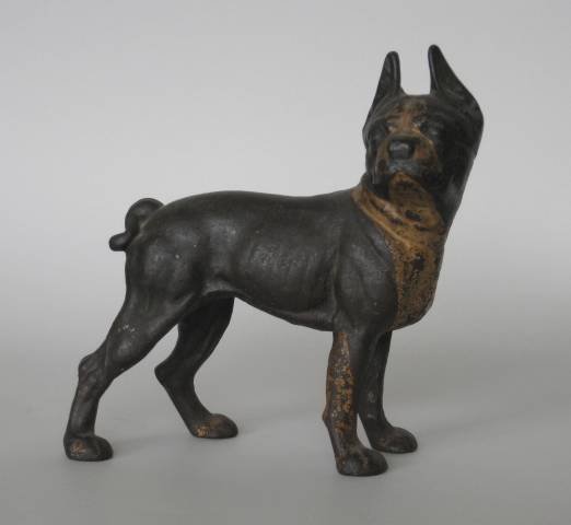 Cast iron Bull Dog door stop