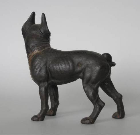 Cast iron Bull Dog door stop - 2