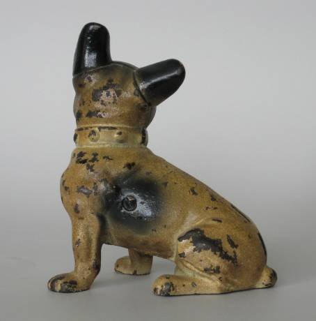 Cast iron French Bull Dog door stop - 2