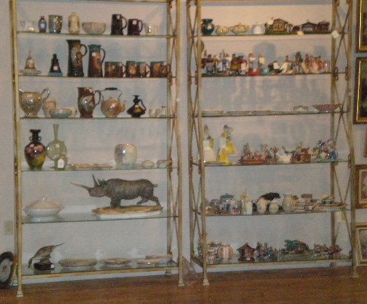 Pair of Wrought iron display stands