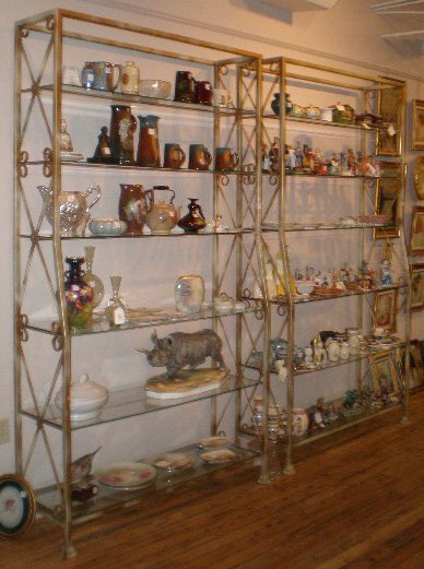 Pair of Wrought iron display stands - 3