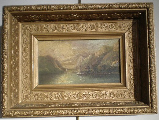19th c. American School oil - 2