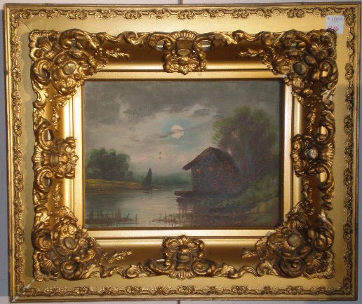 20th c. American School oil - 2