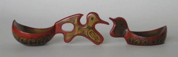 20 20th c. Russian wood items - 4