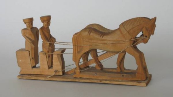 8 20th c. Russian wooden toys - 5