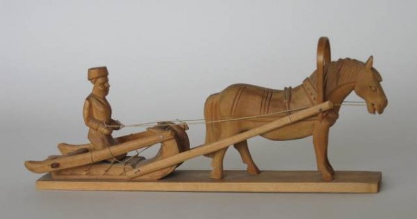8 20th c. Russian wooden toys - 6